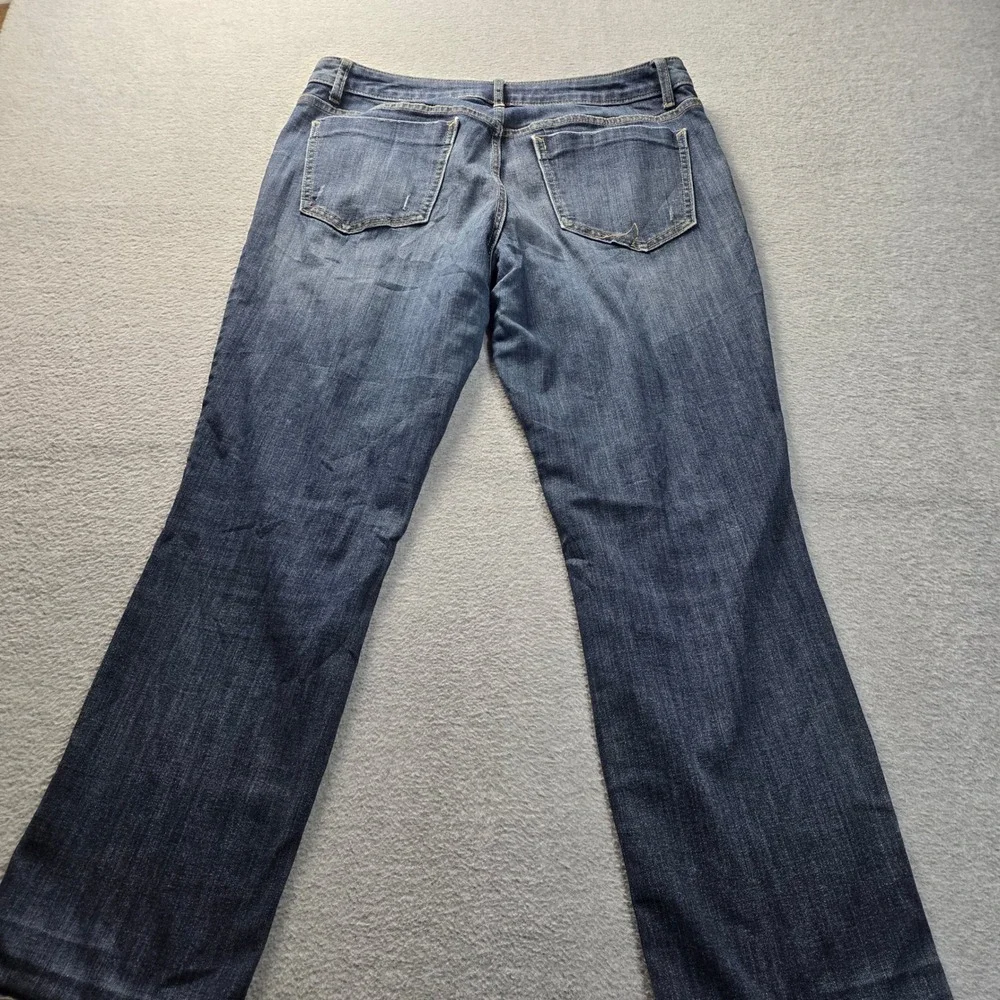Simply Vera Vera Wang‎ Bootcut Jeans Womens Size 10 Blue Denim Stretch